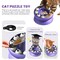 KADTC Cat Puzzle Feeder Toy, Interactive Slow Feed IQ Game for Cats 8.27" x 8.27" x 4.76"
